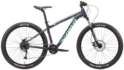 Велосипед KONA Fire Mountain B20FMB00 27.5 2020 XS синий