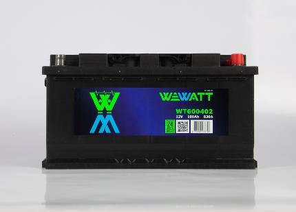 Аккумулятор Wewatt WT600402 6CT-100Ah -/+