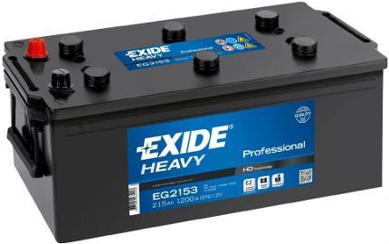 Аккумулятор EXIDE Heavy Professional EG2153 215Ah -/+
