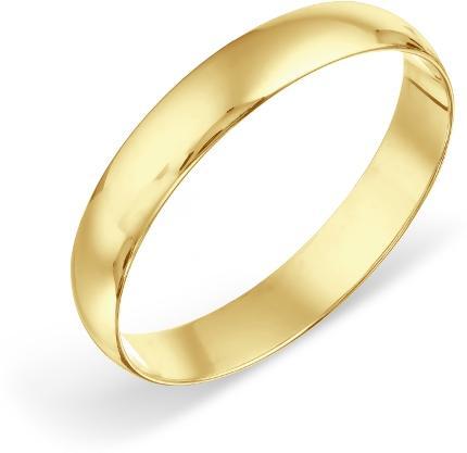 Кольцо KARATOV Т90001016_20 20 2.43 г золото, без вставок