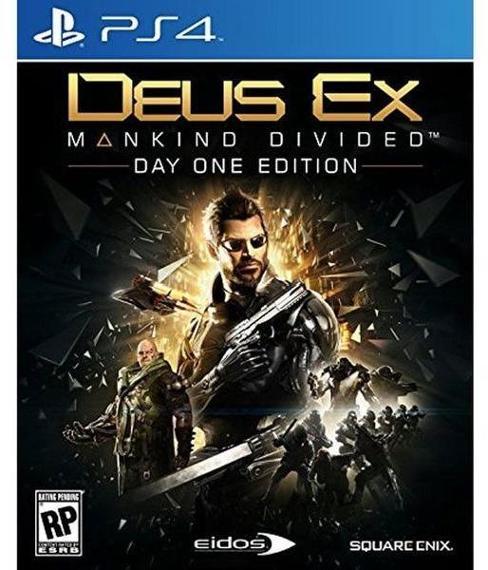 Видеоигра Deus Ex Mankind Divided Day One Edition PS4