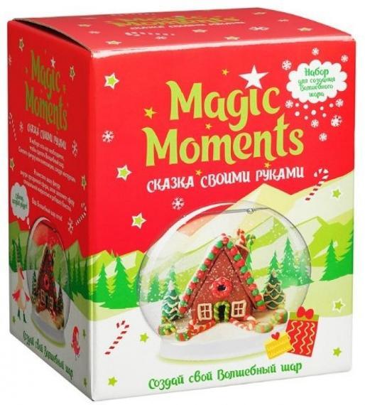 Пластилин Magic Moments Волшебный шар Пряничный домик MM-28 5 цветов