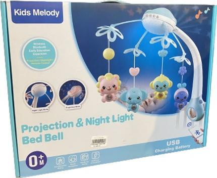 Развивающая игрушка Kids Melody Мобиль на кроватку 9982-pink