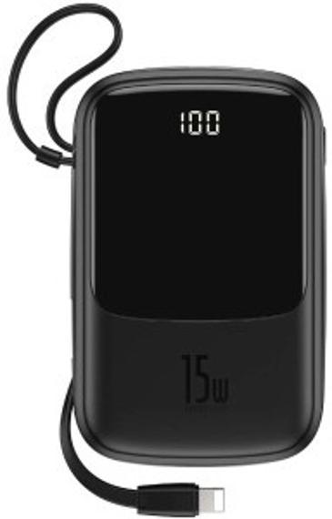 Внешний аккумулятор Baseus BS-P1002L PPQD-B01 10000mAh черный