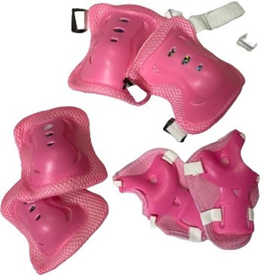 Спортивная защита GF SPORT 3в1 GF-0011-pink розовый наколенники, налокотники, перчатки