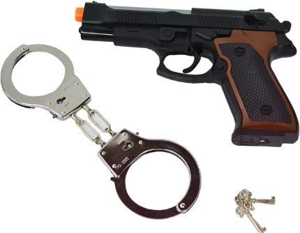 Игрушечное оружие Police Пистолет и наручники