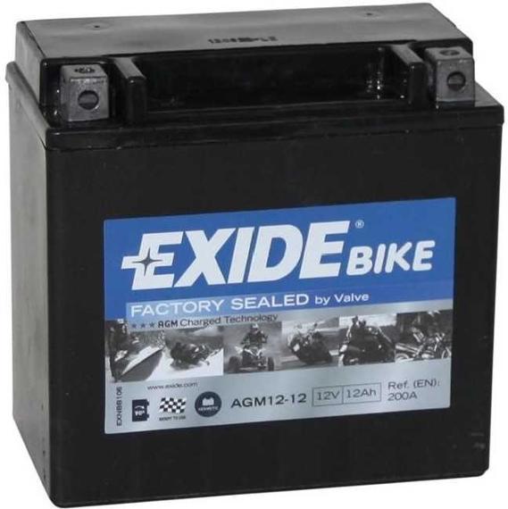 Аккумулятор EXIDE AGM12-12 12Ah +/-