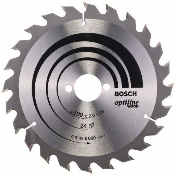 Пильный диск Bosch 2608641185 190x30 мм