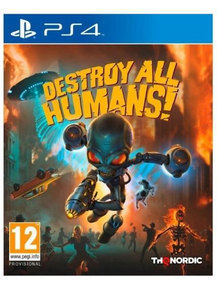 Видеоигра Destroy All Humans PS4