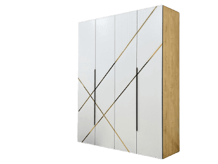 Шкаф Grand Miks Престиж-2, 180x57x230, белый