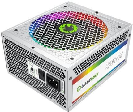 Блок питания Game Max RGB 850W Rainbow White 850 Вт