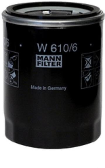 Масляный фильтр MANN-FILTER W610/6