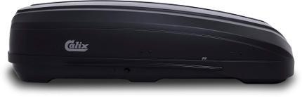 Багажный бокс Calix H18/1-H18-GB-QG2 черный глянцевый двустороннее