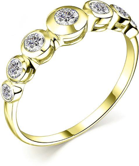 Кольцо Mi Amor N К/210-320 17 1.3 г золото, бриллиант