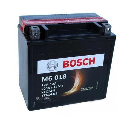 Аккумулятор BOSCH M6 018 AGM YTX14-BS 12Ah 200A 152x87x147 "+ -"